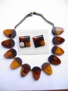 Glow in the Dark Resin Pendant <b>Necklace</b> - Product Image 1