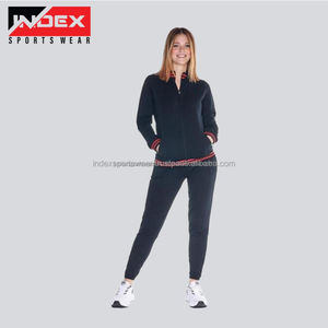 Fabricante Personalizado de Trajes Deportivos Casuales para Mujer, Mezcla de Algodón Premium, Ropa de Gimnasio de Invierno, OEM - Product Image 1