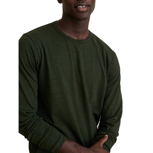 Chemise à manches longues de qualité supérieure pour hommes Broderie vierge Coton Polyester Chemises pour hommes Personnaliser la chemise en gros - Product Image 3