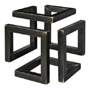 ประติมากรรมแม่กล่องแฮนด์เมดทองเหลืองอลูมิเนียมประติมากรรมนามธรรมตกแต่งบาร์รูปแกะสลักรูปแกะสลักประติมากรรม - Product Image 1