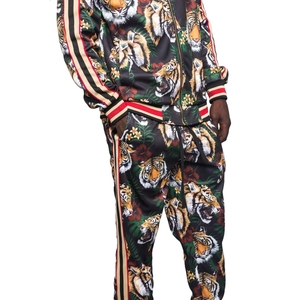 OEM Wholesale High Quality Waterproof Plus Size Oversized Tracksuits Streetwear Men <b>Vintage</b> Quick Dry Hoodie and Joggers - Product Image 6