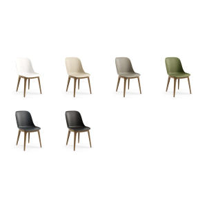 Silla de Comedor Contemporánea de Plástico Modelo WP para Hogar, Bar, Gimnasio y Taller - Product Image 3