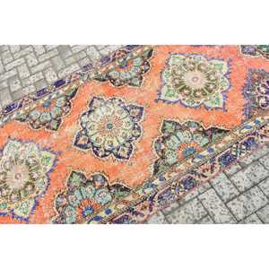 4.2x12.3 ft Vintage Rug, Rug, <b>Red</b> Moroccan Rug <b>Wool</b> - Product Image 5