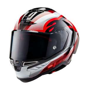 Casco de Motocicleta Integral de Fibra de Carbono para R10, Anticaídas, con Visera Antivaho para Carreras en Pista Alpinestars - Product Image 6