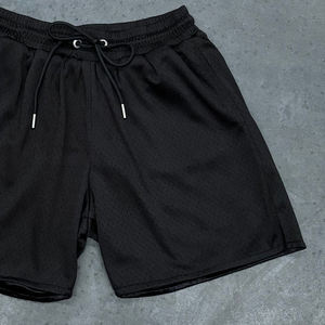 Pantalones cortos deportivos de poliéster 100% para hombre, pantalones cortos deportivos de malla para correr con nombre personalizado y logotipo para baloncesto, Fitness, correr - Product Image 4