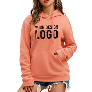Best Selling <b>Women's</b> Cropped Hoodie Crop Top Solid Color <b>Long</b> Sleeve <b>Shorts</b> with Custom Embroidered Front Logo for Winter - Product Image 3