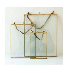 Set of 3 Sizes Brass Metal <b>Frames</b> - Product Image 3