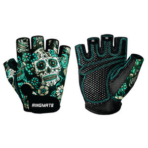 Gants de fitness en cuir unisexe personnalisables 2026, extensibles, pour l'entraînement en extérieur, haltérophilie, vente en gros à chaud - Product Image 5