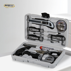 Boîte à outils d'entretien domestique avec étui <span class=keywords><strong>de</strong></span> rangement robuste, kits d'outils à main généraux - Product Image 4