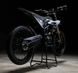 Nouvelles motos électriques tout-terrain rouges et noires avec moteur sans balais, freins à disque, puissance 1001-2000W, vitesse maximale >80 km/h - Product Image 4