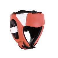 Protège-tête de boxe et taekwondo Winning Style avec protection intégrale du visage et du nez, en PU, barre faciale, pour entraînement et sparring, logo personnalisé disponible