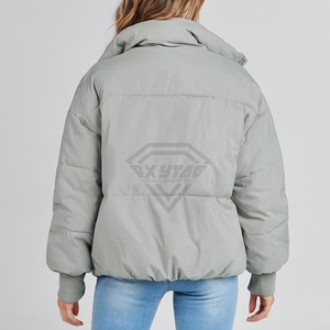 Veste matelassée tendance pour femmes, taille moyenne, doudoune d'hiver, manteau chaud matelassé pour adultes, dernier design de doudoune - Product Image 3