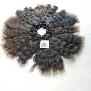 Venta al por mayor 100% color natural negro vietnamita tejido sin procesar para las mujeres recto y cuerpo ondulado estilos extensiones de cabello humano - Product Image 1