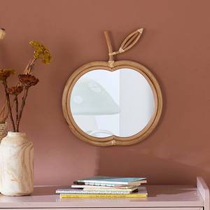 Espejo de ratán de tamaño pequeño para niños, cristal de espejo de tendencia, creativo, listo para enviar - Product Image 4