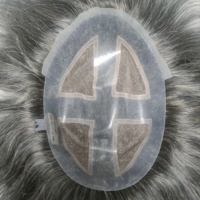 100% Densité Avant Transparent Skylight Remy Cheveux Perruque Lumière à Brun Foncé Indien HD Dentelle Dentelle Française Emballage Personnalisable