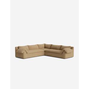 Sofá Seccional de Esquina de Alta Gama Carly Cushnie Yucca, Muebles Elegantes para Sala de Estar, Relleno de Esponja, Ideal para Apartamentos - Product Image 1