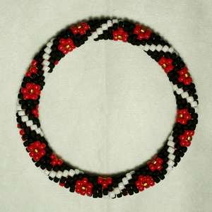 Brazalete de abeja con cuentas hecho a mano-Brazalete para mujeres y niñas - Product Image 2