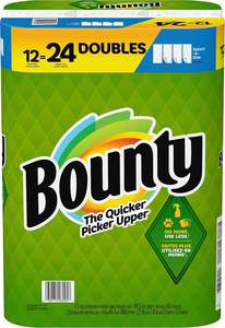 Toallas de Papel Blancas Bounty, Paquete de 12 Rollos Dobles - Product Image 5
