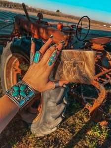 Western Fur Leather Coin <b>Bag</b> High Quality Handcrafted Leather Coin <b>Bag</b> Hand Tooling <b>Messenger</b> <b>Bag</b> At Wholesale Price - Product Image 3