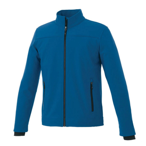 Chaqueta de lluvia cortavientos de invierno para hombre más vendida, cuello levantado, bolsillos con cremallera, grueso, acogedor, a prueba de viento, diseño de nieve, estilo de cuello redondo - Product Image 3