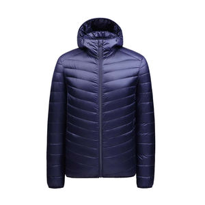 Chaqueta acolchada de invierno para hombre personalizada al por mayor, nuevo diseño con cremallera, para exteriores, transpirable y de talla grande - Product Image 2