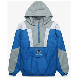 Chaqueta Cortavientos Gruesa Tipo Anorak, Chaqueta Larga de Invierno con Cremallera Delantera, Sudadera Vintage de los 90 con Mangas de Murciélago - Product Image 2