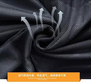 Top qualité haute qualité hommes printemps et automne mince veste décontractée coupe-vent Sports de plein air veste à capuche - Product Image 2