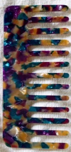 หวีเรซิ่นมืออาชีพสำหรับช่างตัดผม ใช้สำหรับจัดแต่งทรงผมในร้านเสริมสวย วัสดุเรซิ่นคุณภาพสูง - Product Image 4