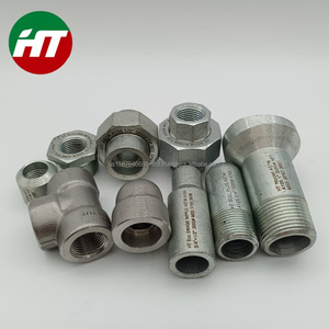 Asme B16 11 Plug Astm F304 Bujes hexagonales de acero inoxidable Ss Street Codo Socket Soldadura Reductor Inserto - Product Image 1