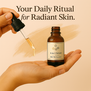 Produit populaire Certifié halal Soins de beauté blanchissants Sérum antioxydant 4-en-1 à l'acide hyaluronique Niacinamide - Product Image 5