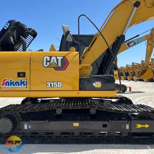 Mini-excavatrice Caterpillar CAT315D d'occasion à vendre, puissante et efficace, moteur Yuchai, comprend moteur, boîte de vitesses, pompe à engrenages, roulement, PLC - Product Image 1
