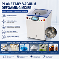 Homogénéisateur planétaire de laboratoire 300 ml, mélangeur de pâte de lithium, mélangeur de boue d'électrode, mélangeur de boue automatisé, mélangeur sous vide pour la production de boue