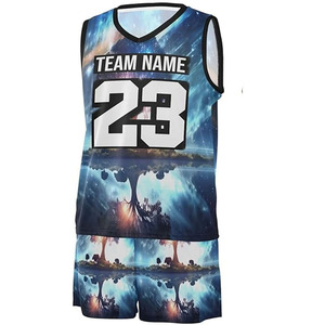 Unique Design <b>Basketball</b> Uniform Quick Dry <b>Basketball</b> Uniform Sports Wear <b>Basketball</b> Uniform For All Sizes - Product Image 3