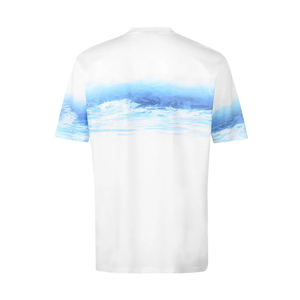 La mejor Camiseta deportiva de secado rápido de tela, ropa activa transpirable con estampado de sublimación, manga corta, venta al por mayor para el trabajo en cualquier temporada - Product Image 2