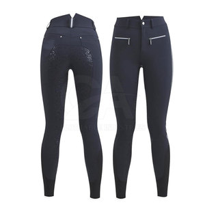 Equestrian Pant Durable Stretch Horse Riding Pants Women Riding Pant Full Pant Equestrian 2026 <b>Tights</b> Jodhpur & Breeches - Product Image 2