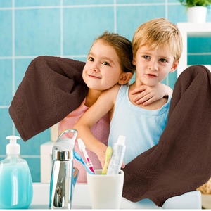 ผ้าเช็ดตัวผ้าฝ้ายหรูหราแบบ100% พรีเมี่ยมแห้งเร็วดูดซับได้ดีพร้อมพิมพ์โลโก้สไตล์ตุรกีใช้ในบ้าน - Product Image 2