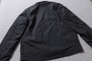 Bán Buôn Tùy Chỉnh Áo Gió Bán Buôn Cộng Với Kích Thước Của Nam Giới Áo Khoác Đồng Bằng Nylon Máy Bay Ném Bom Áo Khoác - Product Image 2