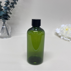 Botella de Perfume PET verde 120ml - 20mm-13G Botellas de agua de rosas para suero o tóner Botellas de embalaje cosmético Fábrica de Vietnam - Product Image 3