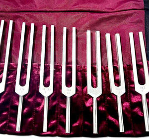 Ensemble de diapasons à huit chakras de haute qualité et durables avec sac, guérison sonore, méditation, relaxation, manuel, aluminium, certifié CE - Product Image 6