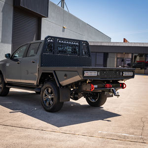 2026 Aluminio Camión Camper Bandeja Caja de herramientas Cuerpo de dosel montado en chasis con cajas para perros - Product Image 2