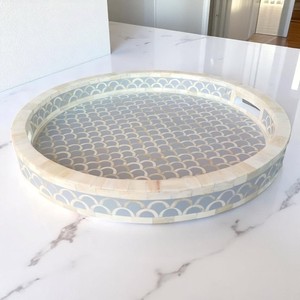 ถาดไม้ช็อกโกแลตทำจากไม้เป็นมิตรกับสิ่งแวดล้อมพร้อมถาดรองกระดูกทันสมัยสำหรับจัดเลี้ยงของขวัญงานขึ้นบ้าน - Product Image 6