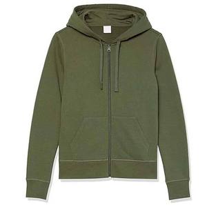 Customizable 360g Fleece <b>Women's</b> Hoodies Breathable Plus Size Pullover Sweatshirts Oversized Hooded Collar Zip Design Pakistan - Product Image 6