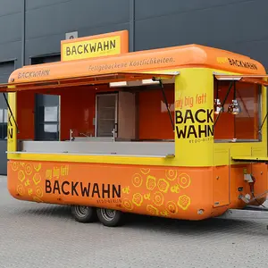 Stilvoller Airstream-Lebensmittelanhänger Eiscreme-Lebensmittelwagen mit komplettem Küchenausstattung zu verkaufen
