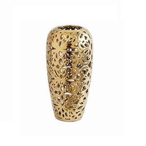 Handcrafted <b>Decorative</b> <b>Vase</b> Best Quality Metal Flower <b>Vases</b> For Luxury Hotel Home and Restaurant Table Decoration Flower <b>Vases</b> - Product Image 6