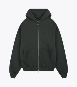 Sweat à capuche zippé pour homme, vêtements de sport décontractés, polaire doux, manches longues, chaud, streetwear d'extérieur, usage quotidien hivernal, confort, 100% coton - Product Image 5