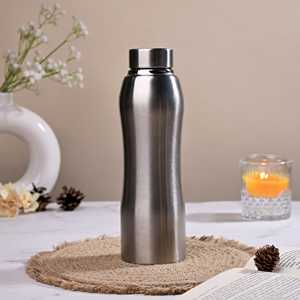 Termo Clásico de Acero Inoxidable Gris para Viajes con Opción de Regalo - Product Image 4