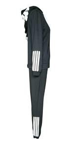 Nuevo Conjunto Deportivo de 2 Piezas para Mujer, Camiseta de Manga Larga y Pantalones a Rayas - Product Image 5