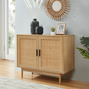 Meuble de maison en bois dur en rotin de haute qualité avec porte en rotin pour chambre à coucher ou hôtel fabriqué au Vietnam - Product Image 3