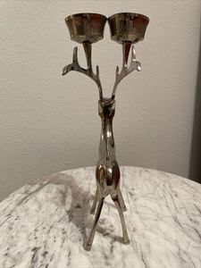 Candelabros de Reno de metal para restaurante cálido europeo de lujo - Product Image 4