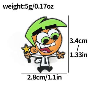 Distintivo del Personaggio Anime all'Ingrosso dal Produttore, Divertente Badge in Metallo Cartoon, Accetta Personalizzazione, Spilla in Smalto Morbido - Product Image 2